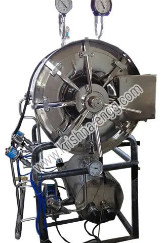 Horizontal Sliding Steam Door Sterilizer Machine